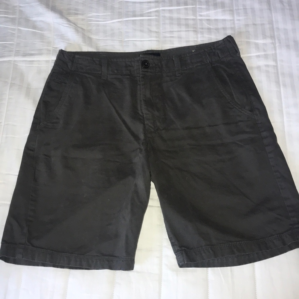 American Eagle Dark gray khaki Shorts, size:34